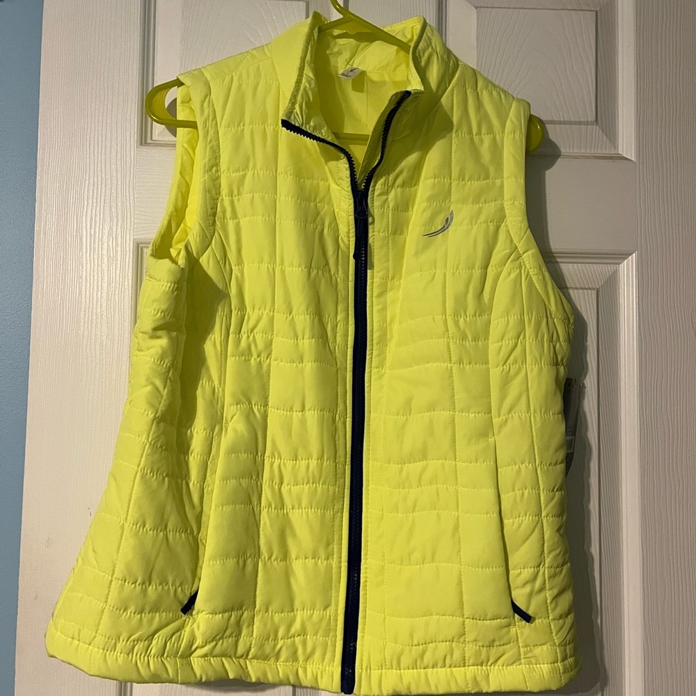 Neon running vest